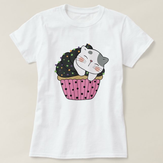 Cupcat T-Shirt (Design framsida)