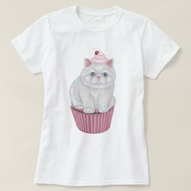 Cupcat T-Shirt (Design framsida)