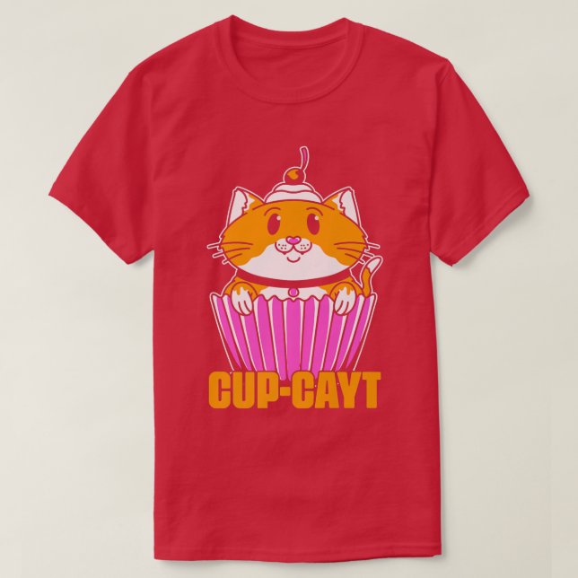 CupCayt-bakverk, kummelkummel, bakerkattunge T Shirt (Design framsida)
