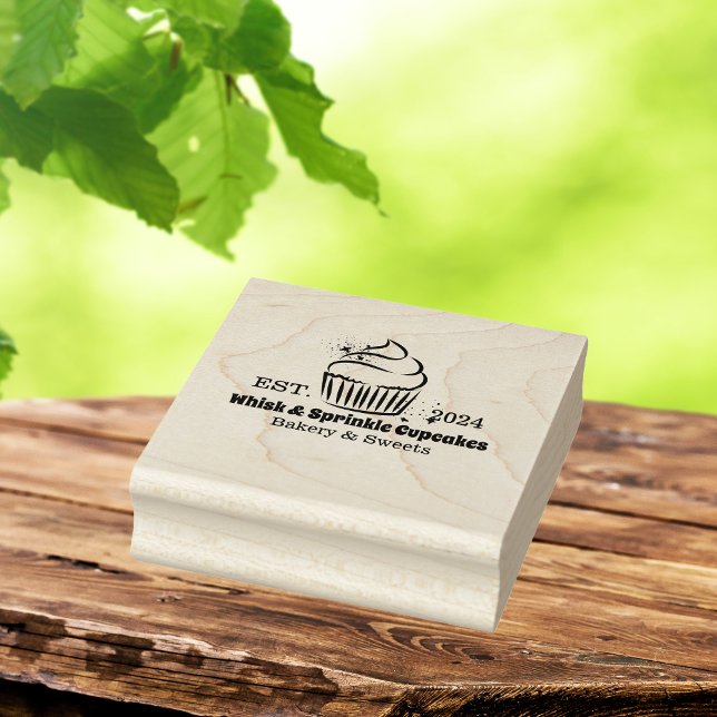 Cupcoa Baker Bakery Chef Catering Business Stämpel (Skapare uppladdad)