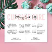 Cupcoa Care Instructions Guide Rosa Aesthetic