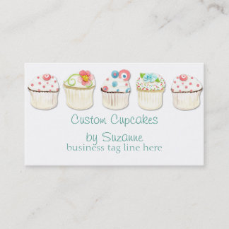 Cupcoa Dessert Baking Bakery Business Identity Visitkort