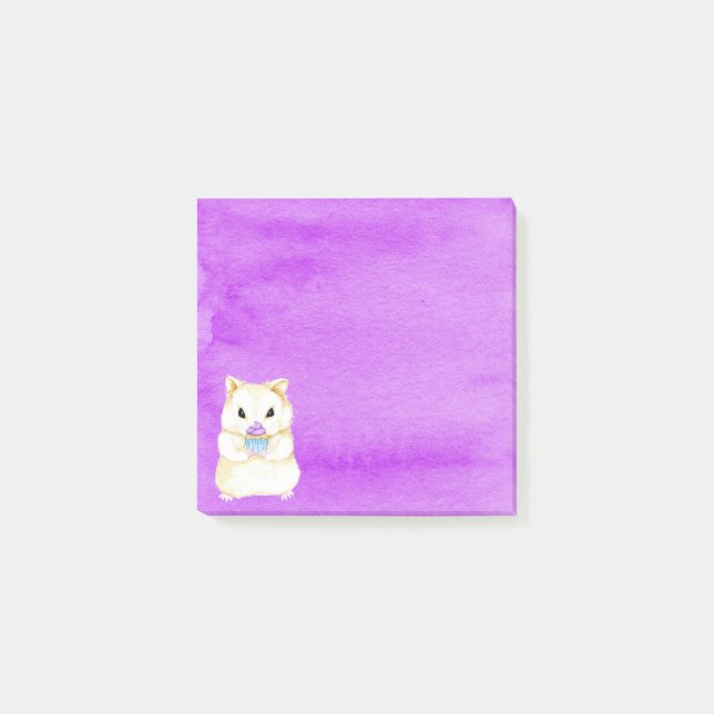 Cupcoa Hamster Post-it Notes Block (Framsida)