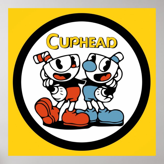 CUPHEAD Cuphead Mugman Poster (Framsidan)