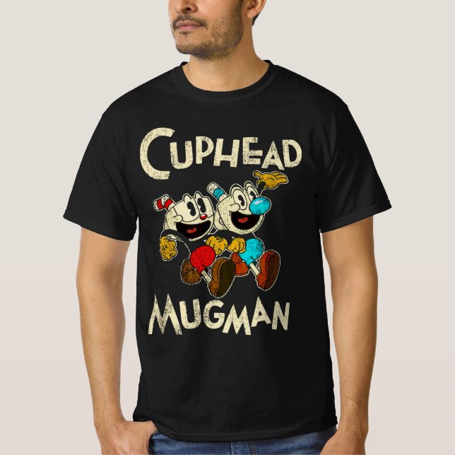 Cuphead klassisk t shirt (Framsida)