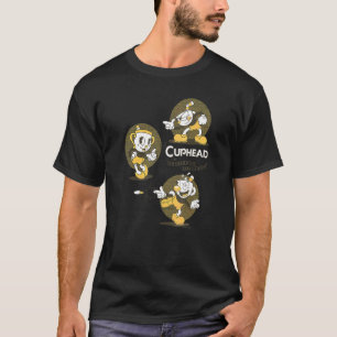 Cuphead The Delicious Last Course Kupp Trio Affisc T Shirt
