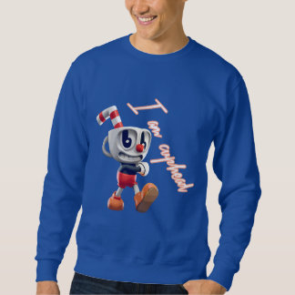 Cupheads Animerad Journey Lång Ärmad Tröja