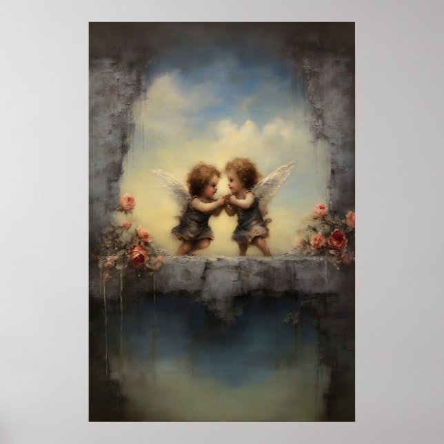 Cupid Alla hjärtans dag, Mörk Akademi, Bondgård Poster (Framsidan)