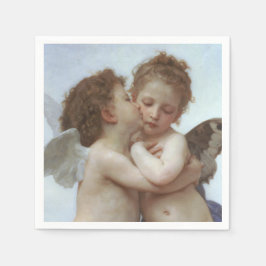 Cupid and Psyche as children - William Bouguereau Pappersservett
