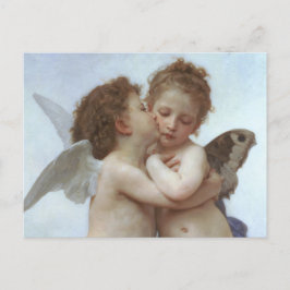 Cupid and Psyche as children - William Bouguereau Vykort