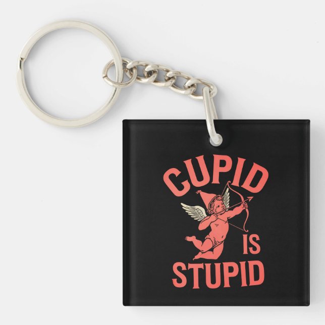 Cupid är dum rolig Alla hjärtans dag (Framsidan)