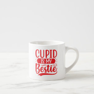 cupid är min bestie espressomugg