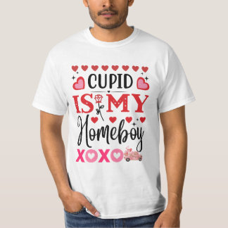 Cupid är mitt romantiska Trendig i hemmet. T Shirt