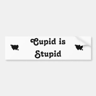 Cupid är Stupid 2 Bildekal