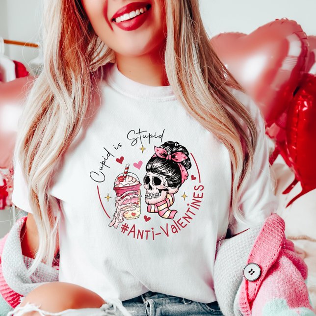 Cupid är Stupid, Valentine T Shirt (Skapare uppladdad)