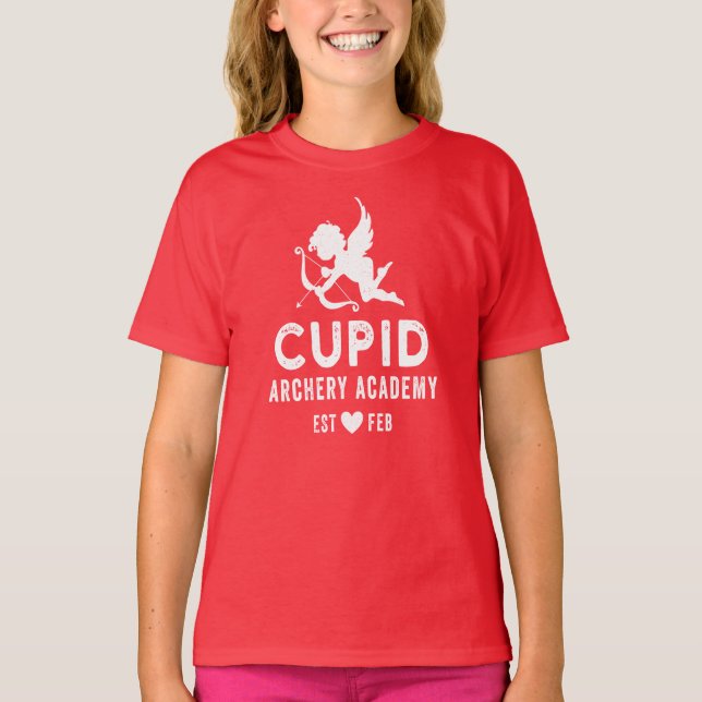 Cupid Archery Academy T Shirt (Framsida)