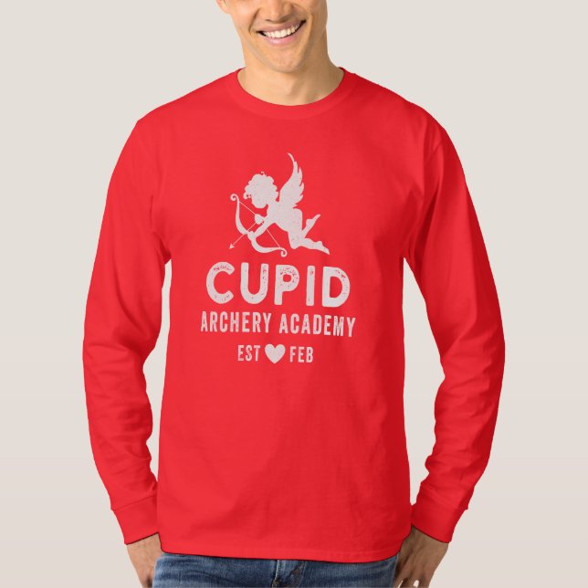 Cupid Archery Academy T Shirt (Framsida)