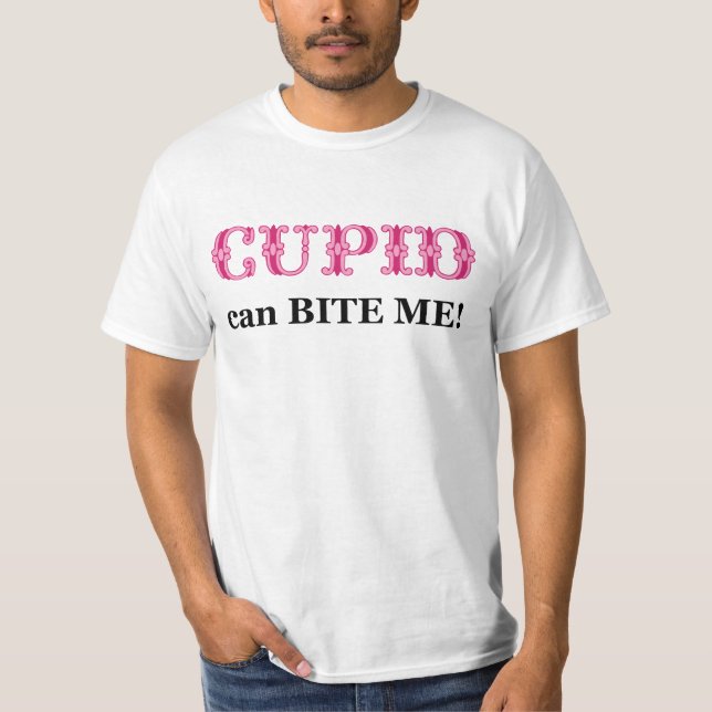 Cupid - Bita me T-shirt (Framsida)