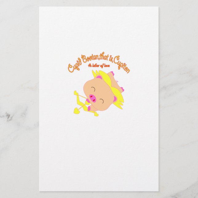 Cupid Bootan Brevpapper (Framsida)