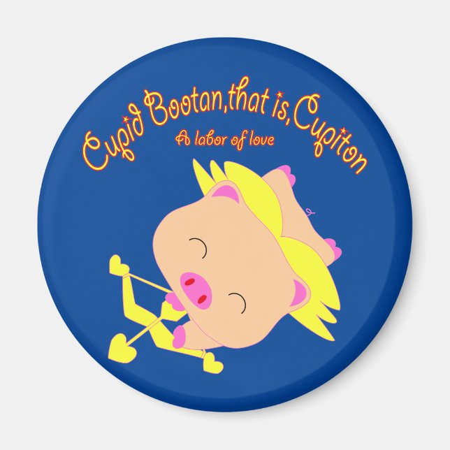 Cupid Bootan Magnet (Framsidan)