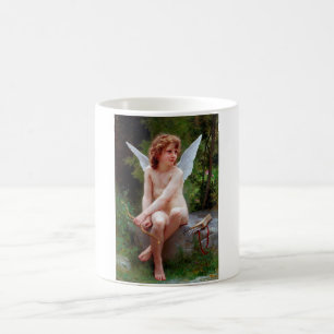 Cupid, Bouguereau Kaffemugg