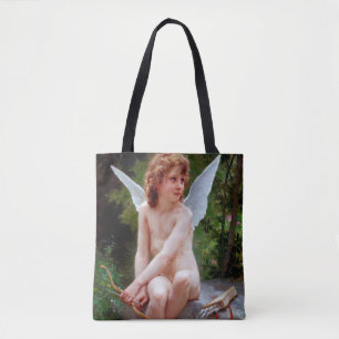 Cupid, Bouguereau Tygkasse
