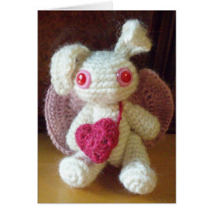 Cupid Bun Card Hälsningskort