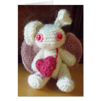 Cupid Bun Card Hälsningskort