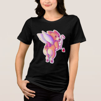 Cupid Corgi T Shirt