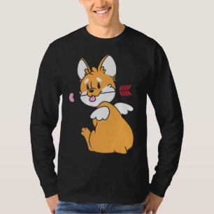 Cupid Corgi T Shirt