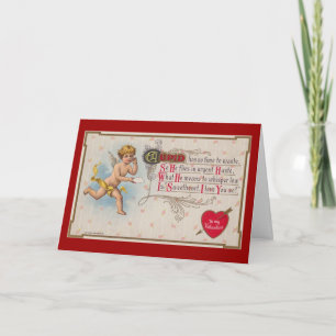 Cupid har inte tid att Slösa - Valentine Helgkort