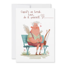 Cupid har semester. Kärlek, gör det själv.