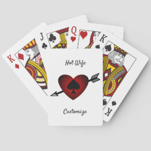Cupid Heart Black Spade Thunder_Cove Casinokort