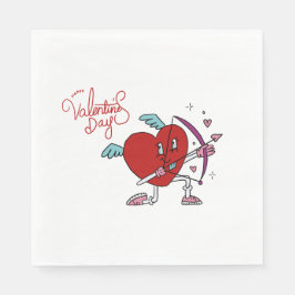 CUPID HEART PAPPERSSERVETT