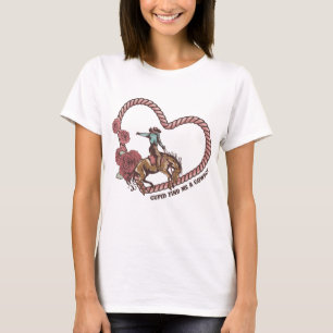 Cupid Hitta mig en Cowboy T Shirt