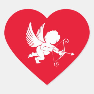 Cupid Hjärtan Klistermärken