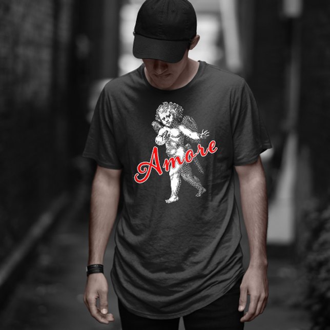 Cupid i Kärlek Amore T Shirt (Skapare uppladdad)