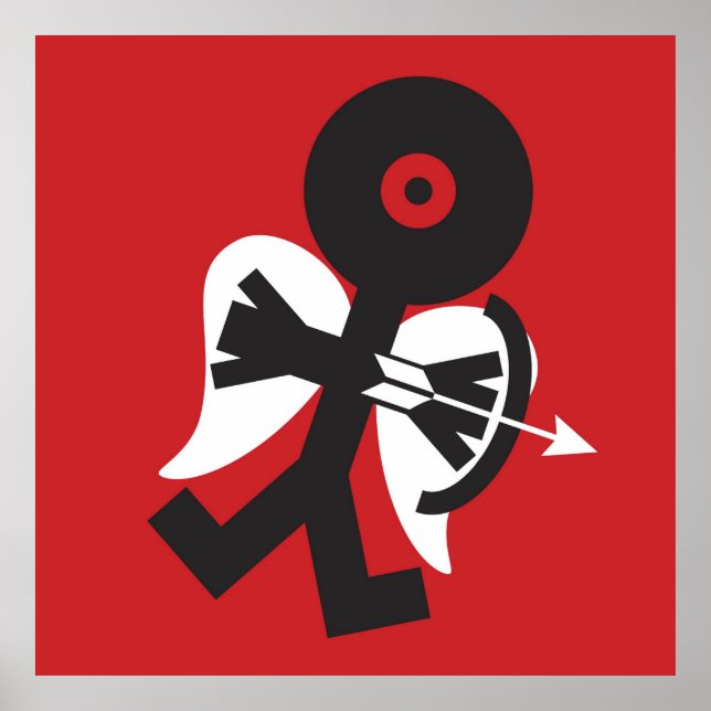 Cupid Icon Art Poster (Framsidan)