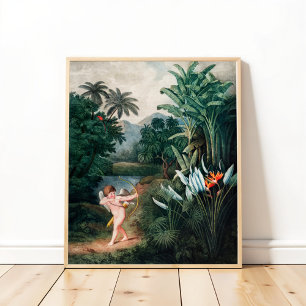 Cupid inspiration Plants med Kärlek Poster