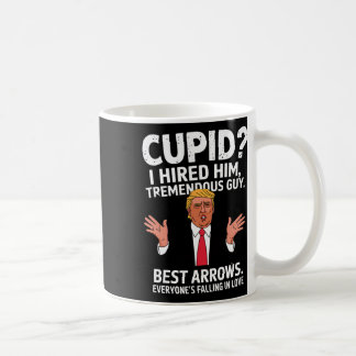 Cupid jag anställde honom enorm kille bästa pilar  kaffemugg