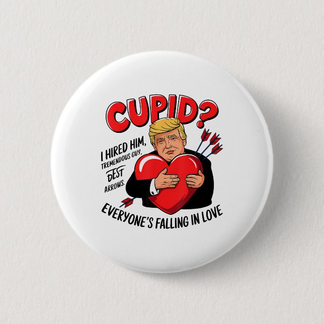 Cupid, jag har hyst honom, en fantastisk kille, bä knapp (Framsida)