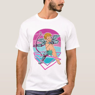 Cupid Japansk cyberpunk Aesthetic Valentines day T Shirt