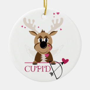 Cupid Julgransprydnad Keramik