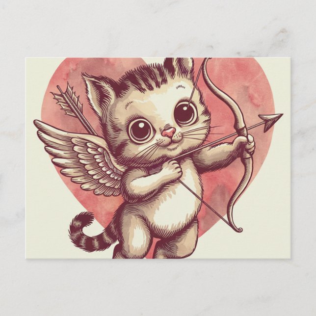 Cupid Kittel Vykort (Framsida)