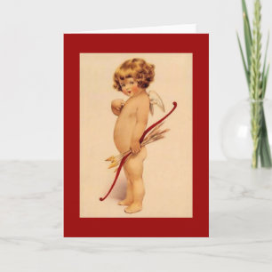 Cupid-kort för Vintage Helgkort