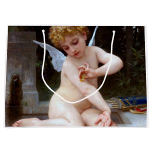 Cupid med en fjäril, Bouguereau