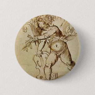 Cupid med fiolin av Domenico Campagnola Knapp