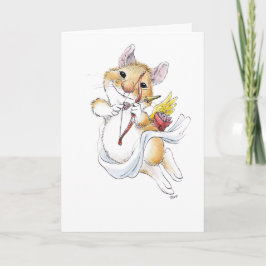 Cupid Mus Alla hjärtans dag-kort Kort