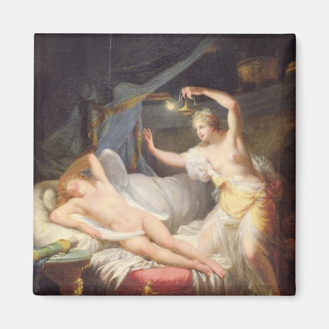 Cupid och Psyche Magnet (Framsidan)