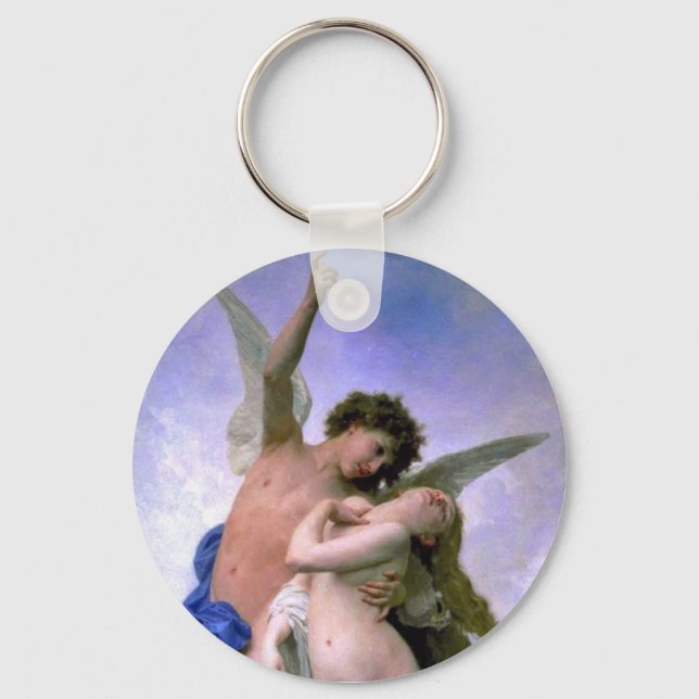 Cupid och Psyche Nyckelring (Framsida)